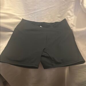 RBX Black Bike Shorts with Elastic Waistband